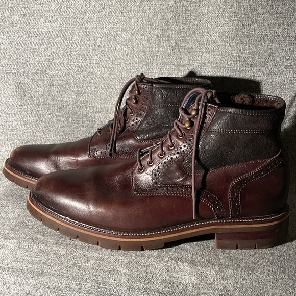Johnston and Murphy Flex Cody Genuine Shearling Lined Boots. main image 7